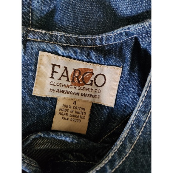 90s/Y2K Denim Mini‎ Dress - Picture 4 of 5